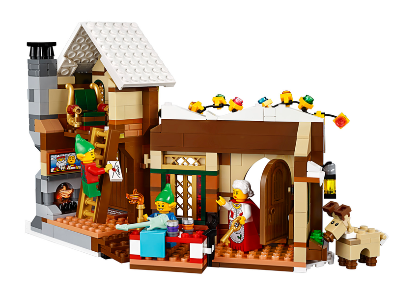 Illustration for article titled Christmas Comes Early To LEGO Land With Santa's Workshop